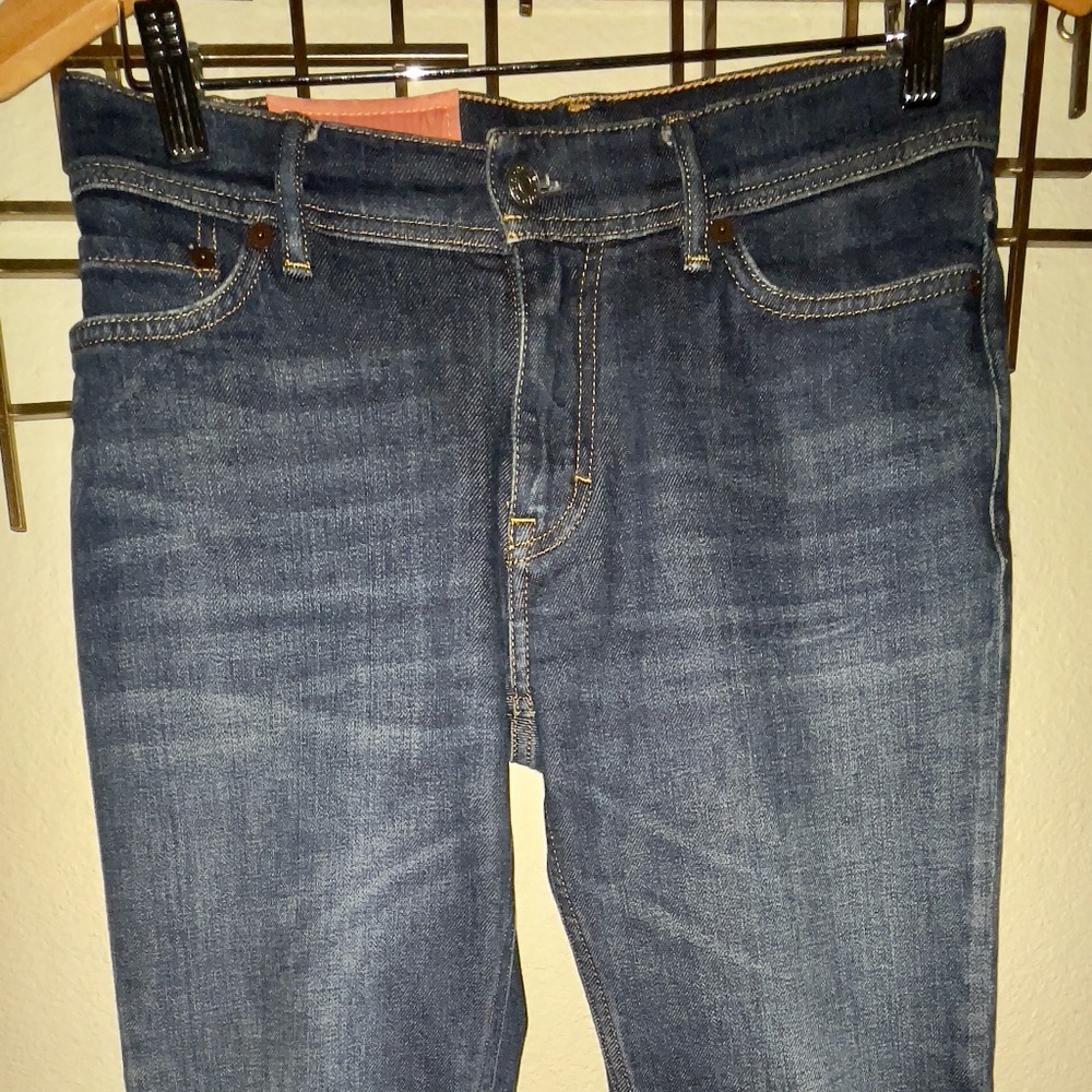 Acme Studios Blå Konst Dark Wash Skinny Jeans Size: XS | Waist 29 in /Ins 27 in